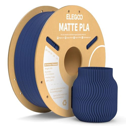ELEGOO Matte PLA 3D Printer Filament Navy Blue 1KG 1.75mm - color: Navy Blue