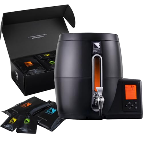 BeerDroid Fully Automated Beer Brewing System | Wi-Fi Enabled Home Brewing Kit with App Control | Brew 10L of Any Beer Style | Pre-Set Ale and Lager Programs | Discovery Pale Ale BrewPrint Included - style: BeerDroid