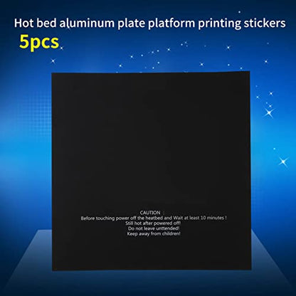 3D Printer Heated Bed Stickers 5 Pack 220mm