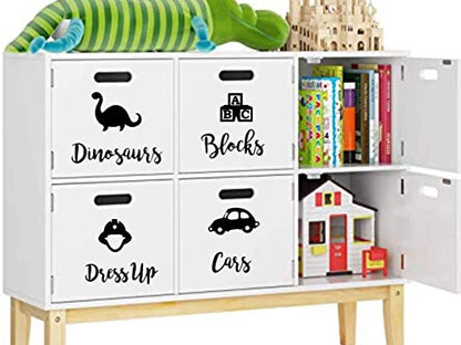 Toys Storage Organization Labels