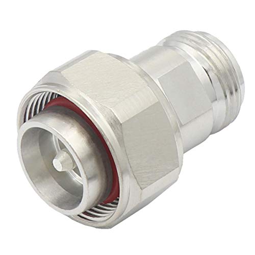 4.3-10 Mini Din Male to N Female Adaptor 4.3/10 Mini Din Male to N Female Adapter with Low PIM 160dBc - color: 4.3-10 Male to N Female