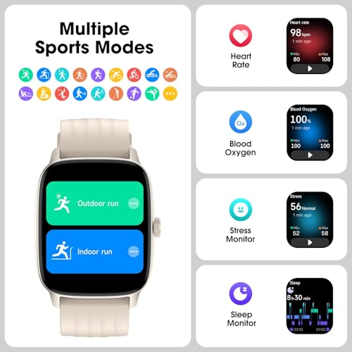 Pedometer Watch Senior Friendly No App No Phone Required, Step Counter - color: Almond