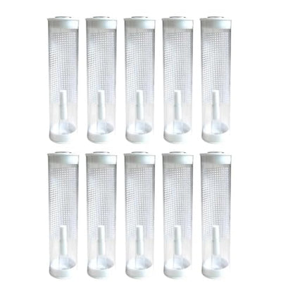 10 Sets Insect Observation Tubes with Lid Bug Collection Containers for Outdoor Nature Exploration and Insect Observation