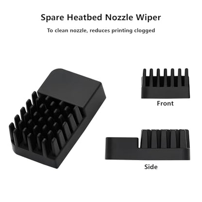 5PCS Nozzle Wiper for Elegoo Centauri Carbon, High Grade Silicone Nozzle Brush Heatbed Nozzle Wiper Cleaning Accessories for Centauri 3D Printer - style: 5PCS Nozzle Wiper