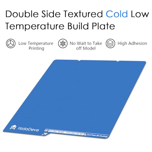 Cool Plate for Kobra X/Kobra 4/Kobra S1 Low Temperature Cold Build Plate - size: Kobra S1 Combo, style: Textured