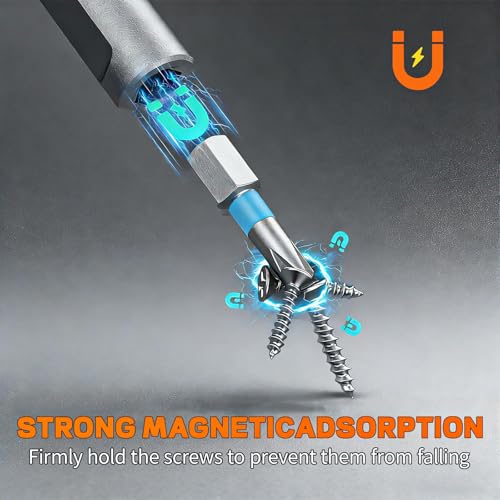 2026 New 24 in 1 Magnetic Ratchet Screwdriver Set, DIY Screwdriver Set with Detachable Handle, Portable Compact Repair Tool Kit for Furniture Laptop Electronicsv Bicycle - size: 24 in 1 Screwdriver Set