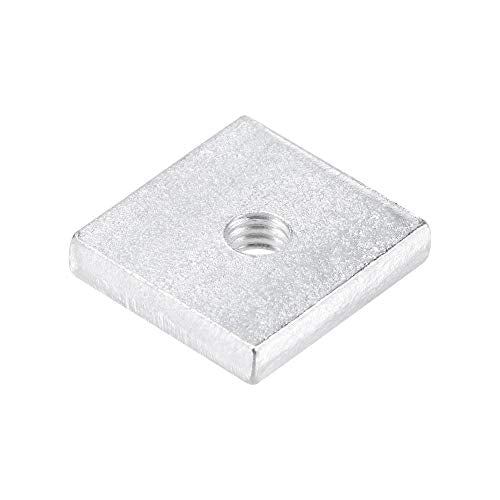 uxcell Square Nuts, M4x15mmx3mm Zinc-Plated Metric Coarse Thread Assortment Kit, 25 Pcs - size: M4x15mmx3mm