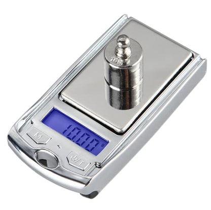 2 Pcs Set 0.01g-200g Mini Car Key LCD Digital Balance Weight Pocket Jewelry Diamond Food Scale for Precise Weighing