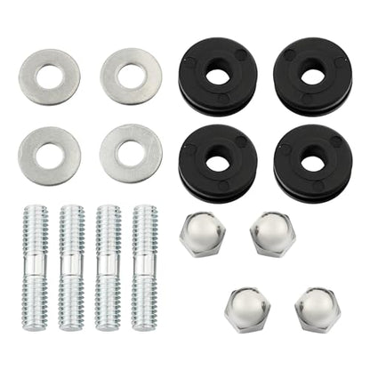 TCT-MOTORPARTS Windshield Docking Hardware Kit Fits for Harley Road King Special FLHRXS 2017-2025
