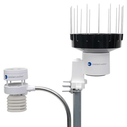 Ambient Weather WS-5000 Ultrasonic Smart Weather Station with AWN+ Included - style: 1yr AWN+ w/ Display Console + Ultrasonic