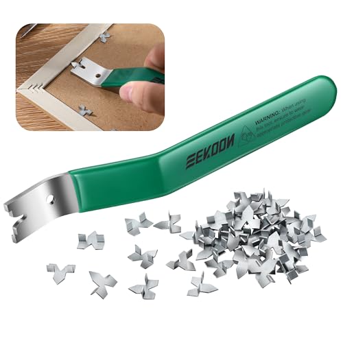 Feekoon Glazier Point Driver with 100 Push Points, Green - color: Green