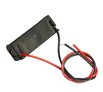 (Pack of 6): 12V/23A Battery Case with Leads Wires