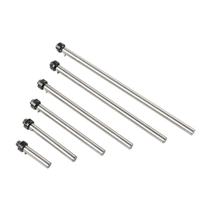 HFS(R) 0-6" x 0.0001" Outside Micrometer Caliper Set with Interchangeable Anvils, Accurate to 0.0001" - size: 0-6"x0.0001", style: Classic Ratchet