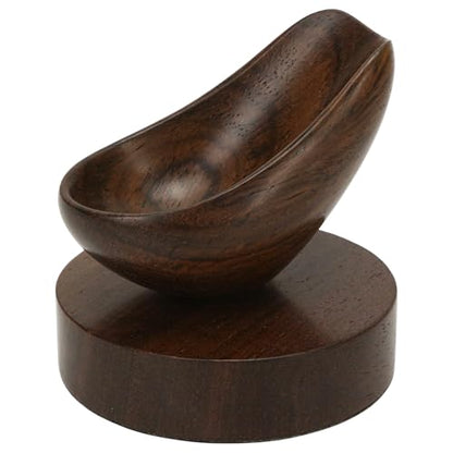 Marsrut Wooden Smoking Pipe Stand, Handmade Solid Wood Tobacco Pipe Holder Rack, Fit Most Smoke Pipes, Cupola Spoon Rest, Wooden Kits Accessory for Men