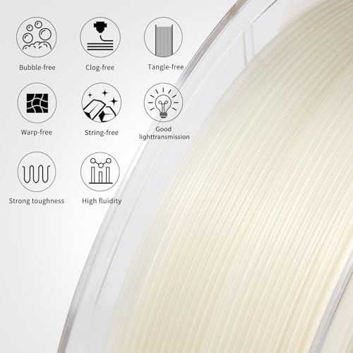 3D Printer Filament Pla HS Transparent Clear for Bambu Lab AMS,AMS Lite - color: Hs Pla Transparent Clear