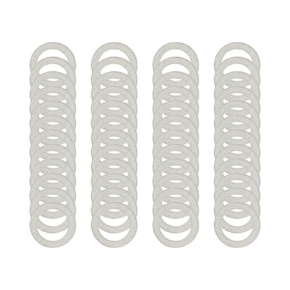 M4×6mm Precision Spacer Washers for Fine Alignment, 304 Stainless Steel Set - size: M4x6