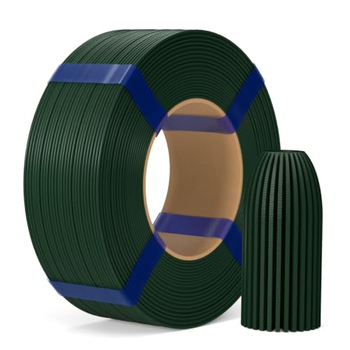 ELEGOO PLA Basic Refill 3D Printer Filament 1.75mm Dark Green 1KG - color: 1kg Pla Dark Green
