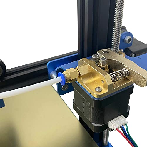 Aokin 10 Pcs PC4-M6 Pneumatic Fitting for Creality Ender 3/3 Pro/3 V2, Ender 5/5 Pro/5 Plus, CR-10/10S, etc - color: 10Pcs PC4-M6