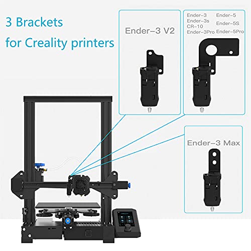 Creality Official CR Touch Auto Leveling Kit, 3D Printer Bed Auto Leveling Sensor Kit for Ender 3/ Ender 3 Pro/Ender 3 V2/ Ender 3 Max/Ender 5/Ender-5 Pro with 32 Bit V4.2.2/V4.2.7 Mainboard