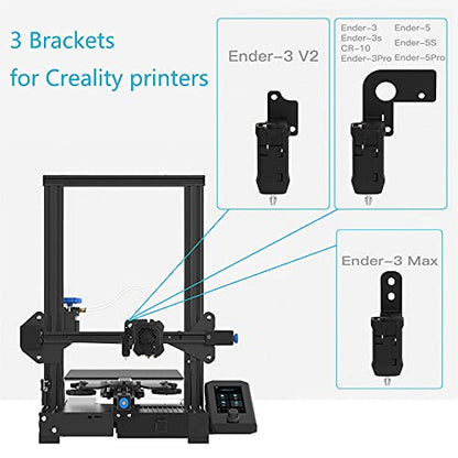 Creality Official CR Touch Auto Leveling Kit, 3D Printer Bed Auto Leveling Sensor Kit for Ender 3/ Ender 3 Pro/Ender 3 V2/ Ender 3 Max/Ender 5/Ender-5 Pro with 32 Bit V4.2.2/V4.2.7 Mainboard
