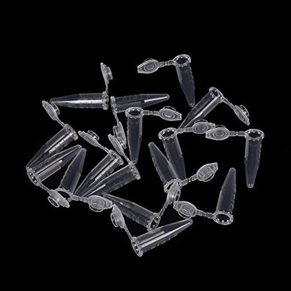 0.5ml 1000 Pcs Microcentrifuge Tubes with Snap Cap Polypropylene - size: 0.5ml-1000pcs
