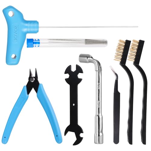 Sovol 3D Printer Tools Kit, 17Pcs 3D Printer Nozzle Cleaning Accessories - style: 17 Pcs