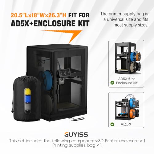 3D Printer Dust Cover for FLASHFRGE AD5X 3D Printer. - color: for AD5X