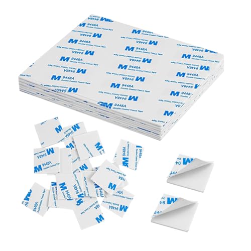 100PCS Double Sided Foam Tape, Super-Sticky Double Sided Adhesive Pads - size: 100Pack