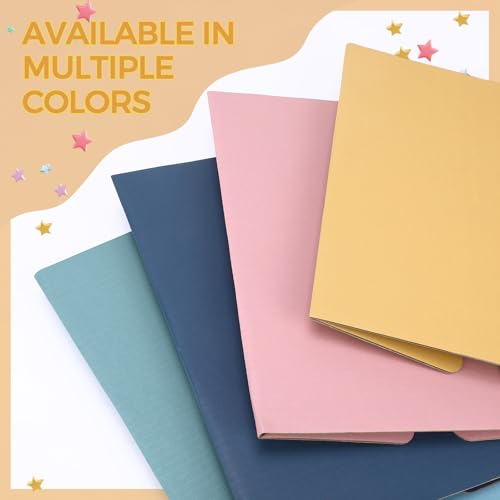 Mooliwe 21" X 14" 4 Pack Scalloped Trifold Poster Board, Boho - color: Boho, size: 21" X 14"