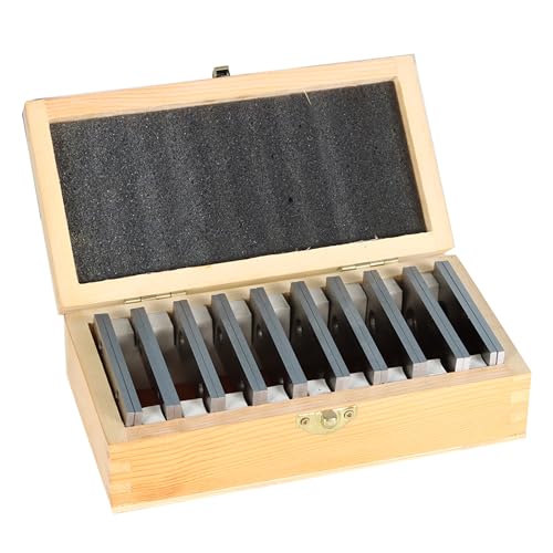 10 Pair 1/8 x 3-Inch Parallel Set Accuracy 0.0002in 1/2 to 1-5/8 Hardened Gage Gauge Tool Set
