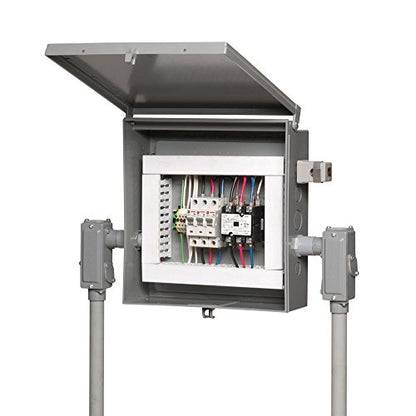 Arlington EB1212-1 Electronic Equipment Enclosure Box, 12" x 12" x 4", Non-Metallic, 1-Pack - style: 12" x 12" x 4"