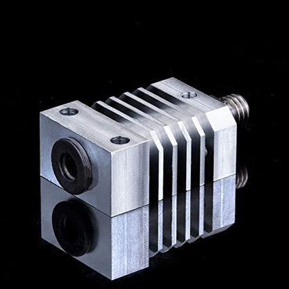 CR10 Heatsink All Metal Hotend Upgrade,Titanium Alloy Heatbreak,for CR-10/10S/CR-10 S4/S5/Ender 3/Pro/Max/Ender 3 V2/Ender 5 /Pro/Plus Series 3D Printer Hotend - style: Heatsink+Heatbreak