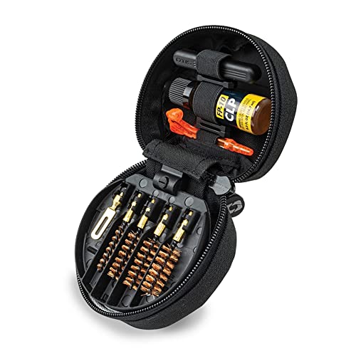 Otis Technology Universal Pistol Cleaning Kit (.22, 9mm, 40 cal/10mm, .45 Cal) - style: Cleaning Kit+100 3" Patches