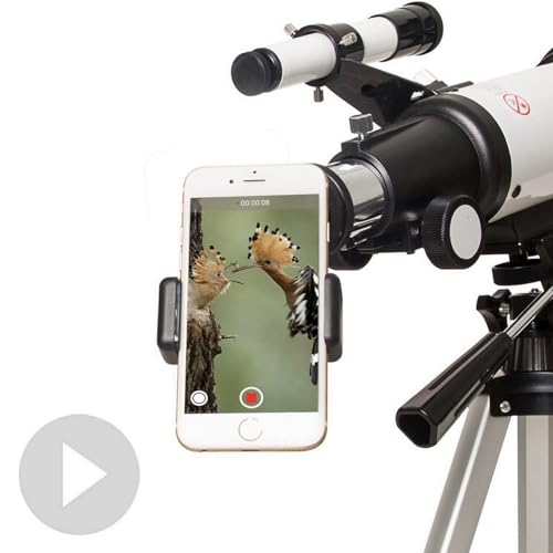 Gskyer Telescope, 70mm Aperture 400mm AZ Mount Astronomical Refracting Telescope for Kids Beginners - Travel Telescope with Carry Bag, Phone Adapter and Wireless Remote. - color: AZ70400