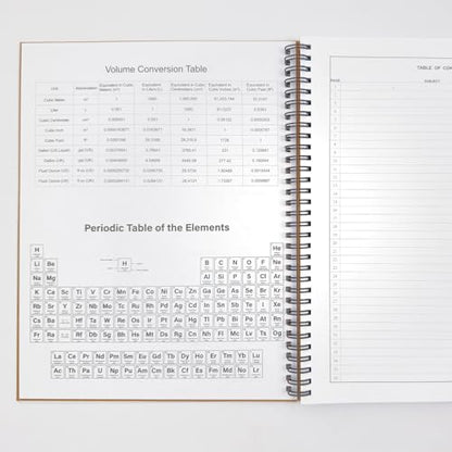 Carbonless Lab Notebook, 8.5x11 Inch 100 Sets Wire-O Bound - size: Carbonless 100 Sets