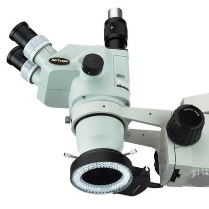AmScope LED-144B-ZK 144 LED Ring Light, Black Housing - style: LED-144B-ZK