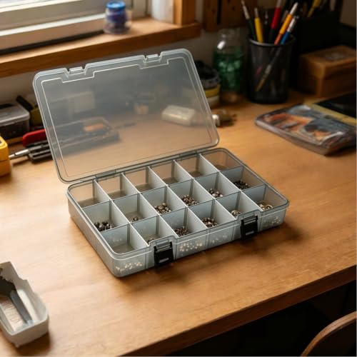 Multifunctional Parts Box with Adjustable Dividers