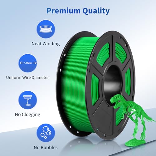 ANYCUBIC 3D Printer Filament Multicolor PLA Bundle 4KG - color: 4*1kg Pla (Blue & Green & Orange & Yellow)