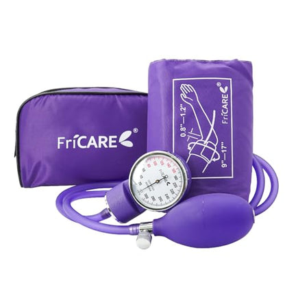 FriCARE Purple Manual Blood Pressure Cuff for Nurses/Nursing Students - color: Roland Purple