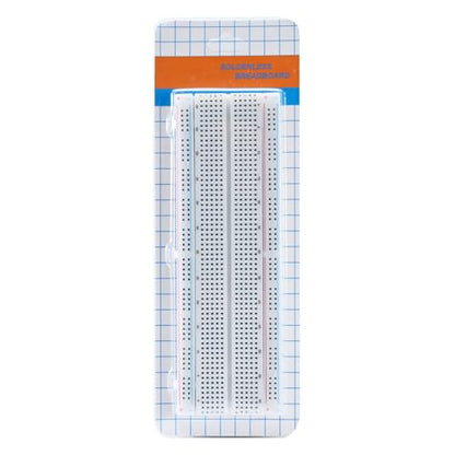 Breadboards Kit 3PCS 830 Point and 6PCS 400 Point Solderless Breadboards for Arduino Projects Prototype Building with Interlocking Design and Built in Power Distribution Rails for Electronics DIY