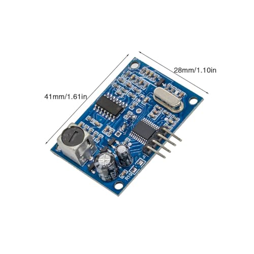 4PCS JSN-SR04T Waterproof Ultrasonic Distance Measuring Module Integrated with Wires Compatible with Arduino
