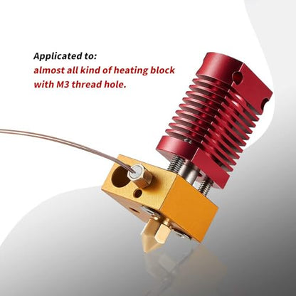 3D Printer M3 Stud Thermistor 100k NTC 3950, for Ender 3 by 5Aplusreprap - size: Copper