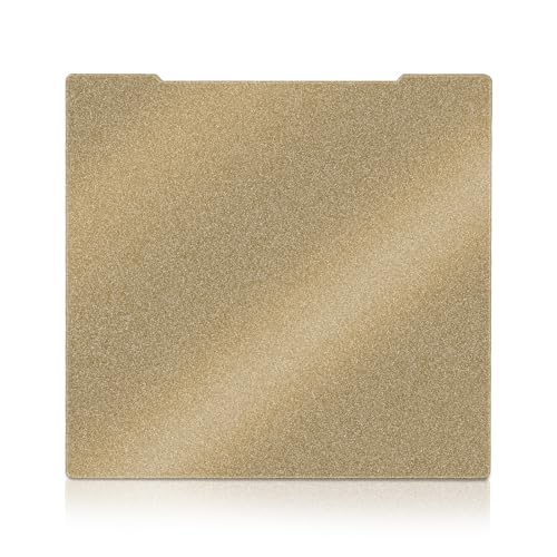 Prusa I3 MK4 MK3 MK3S+ Core One PEI Build Plate Double Sides Fine Powder Textured 3D Printer Platform Flexible Removal Spring Steel Sheet, 254x241mm/ 10x9.5inch - size: Prusa MK3/ MK4