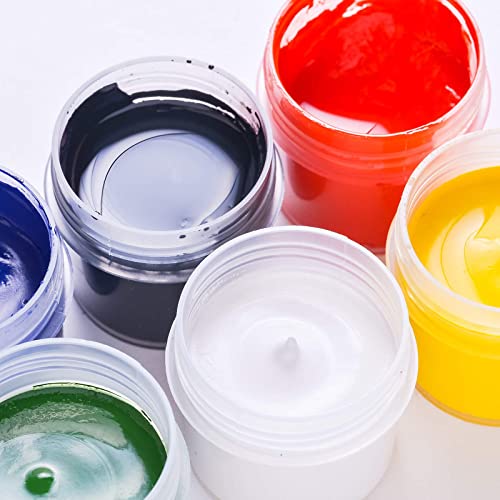 Eternal Moment 36 Pack 4 OZ Plastic Jars Clear Cosmetic Container with Lids - color: Black Lid, size: 4 Ounce