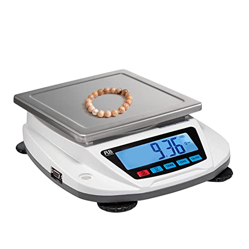 FLB Lab Scale 3000g 0.01g Digital Analytical Balance Top Loading Scale - style: 3000g x 0.01g With Calibration Weights