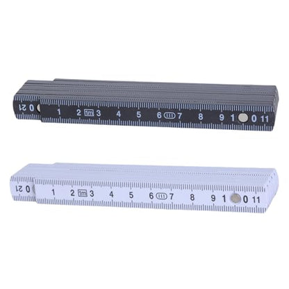 1meter Foldable Measuring Stick With Clear Scale Easy Carry Ruler Easy To Carrry Rule For Engineers Builders & Enthusiasts
