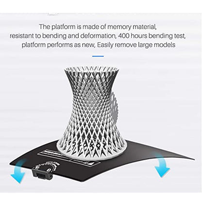 SHEAWA 3D Printer Parts Flexible Build Plate for Flashforge Adventurer 3