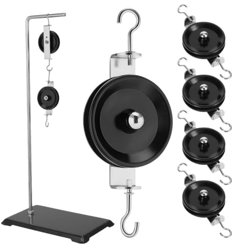 5pcs Pulley Science Experiments Supplies DIY Pulley Block Education Tool Physics Lab Science Kits for Students Physics Experiment Lab