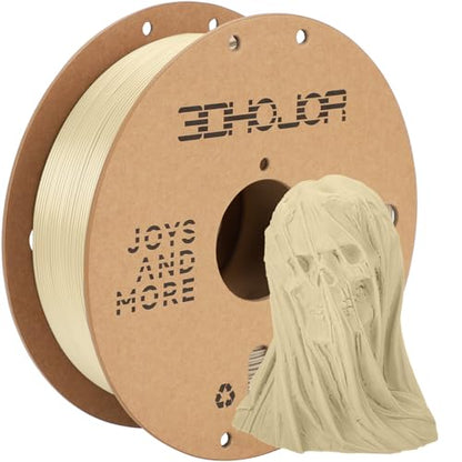 3DHoJor PLA+ 3D Printer Filament Bone White,1KG - color: Bone White