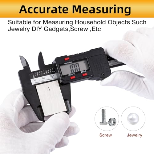 6 inch Digital Caliper Micrometer - color: Black